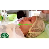 Нанесение Альгинатной маски / Косметика Альпика